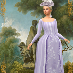 "1775 Robe a l'Anglaise"