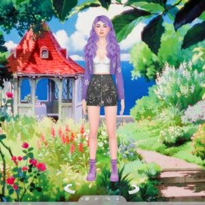 Anime Garden CAS Background