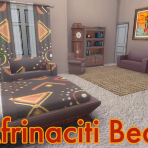 Chambre à coucher Afrinaciti