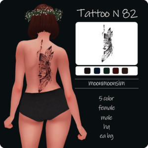 Tatouage N82