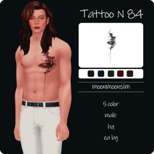 Tatouage N84