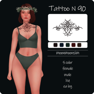 Tatouage N90