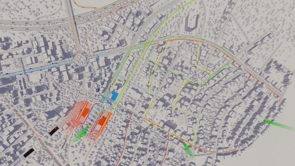 Transports en commun Cities Skylines
