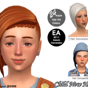 Enfant Assym Cheveux
