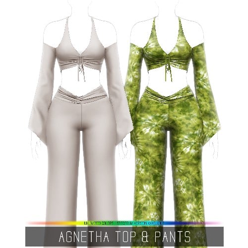 Simpliciaty's Agnetha Top & Pants