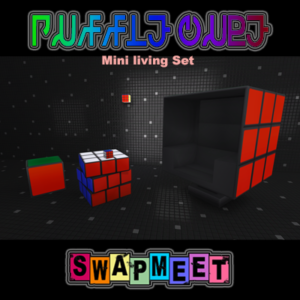 Puzzle Cube Mini Living Set