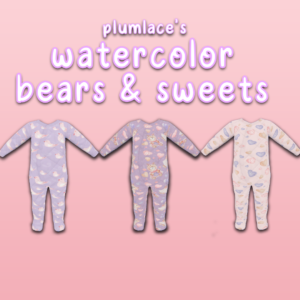 Set de recoloration pour bébés Bears and Sweets