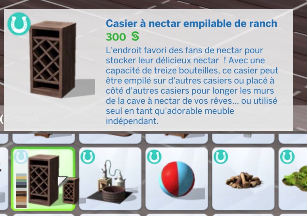 La fabrication de nectar dans Les Sims 4