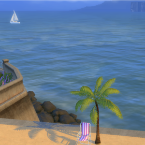 Chaise de plage fonctionnelle