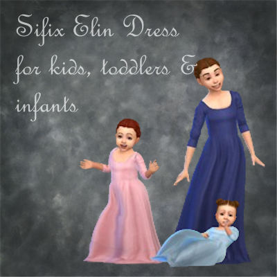 Robe Sifix Elin pour les tout-petits, les bébés et les enfants