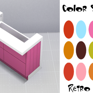 FC-Retro Kitchen- Bar