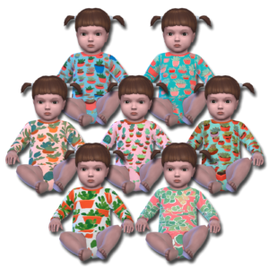 Pyjama pour bébé Succulent