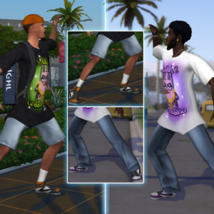 Basegame High Top Sneakers recoloured by JMLRH