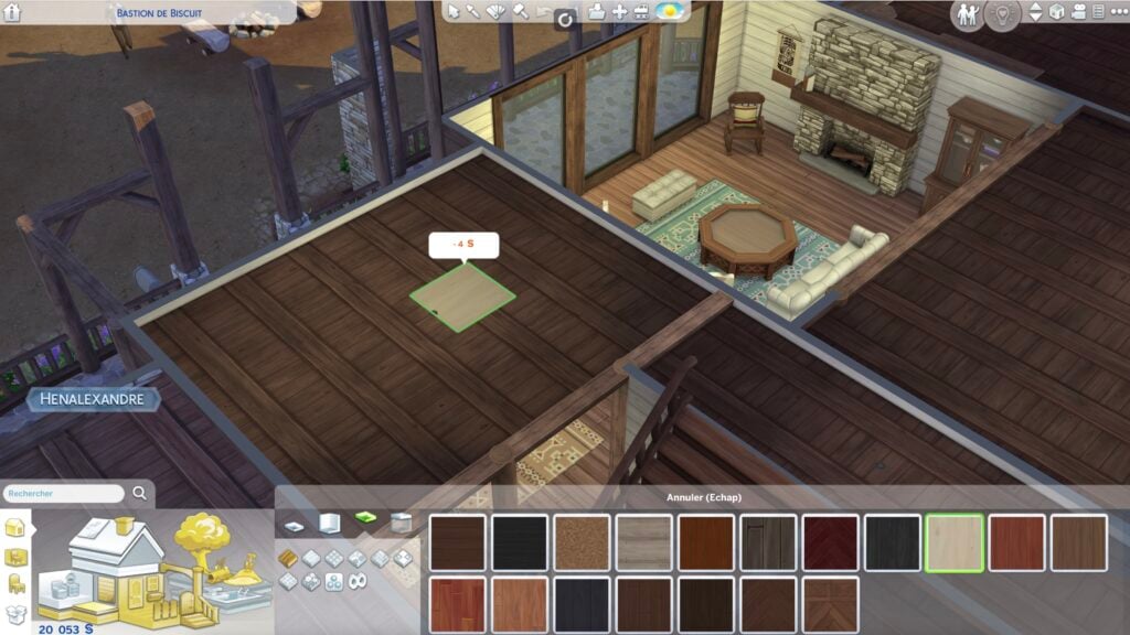 Dipingere il soffitto in The Sims 4