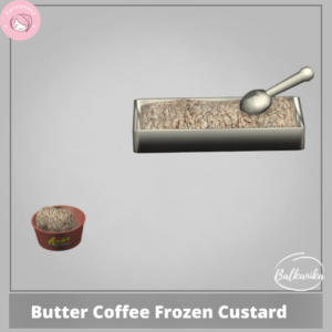 Café au beurre Frozen Custard