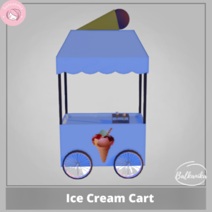 Chariot de crème glacée [Thème de l'été]