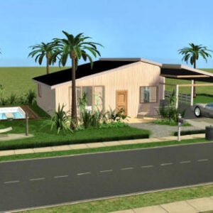 Petite maison pour jeunes Sims
