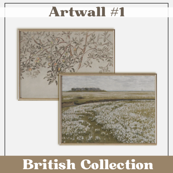 Collection britannique - Artwall #1