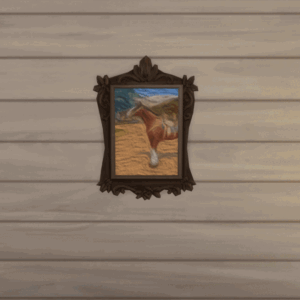 peintures à l'huile de chevaux