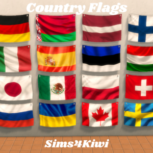 Drapeaux de pays