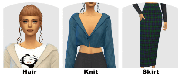 [Liliili] Ensemble de vêtements Fiona