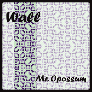 M. Opossum - murs en mosaïque