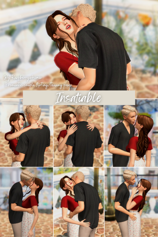 [Raspberrywhimss] Insatiable Pose Pack