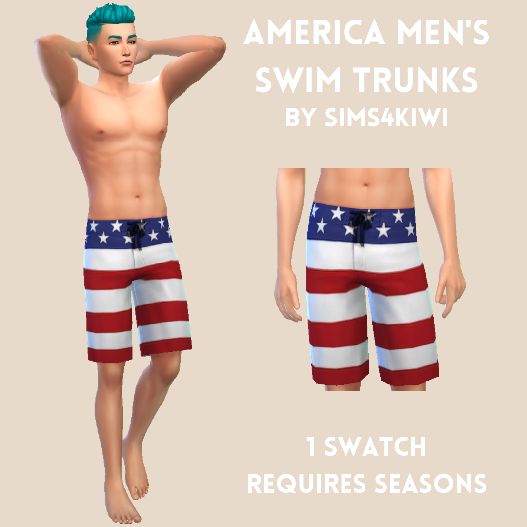 Maillot de bain America pour homme