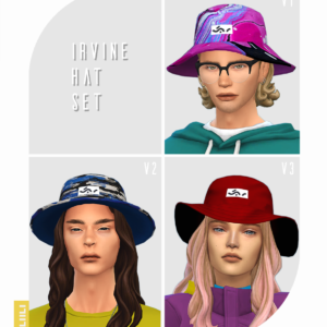 [Liliili] Set de chapeaux Irvine