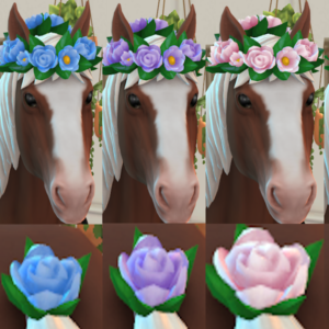 Accessoires pour fleurs de cheval