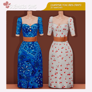 Robe Countryside Picnic (Imprimés)