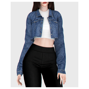 Veste en jean et débardeur