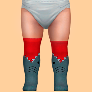 Chaussettes pour bébés Shark