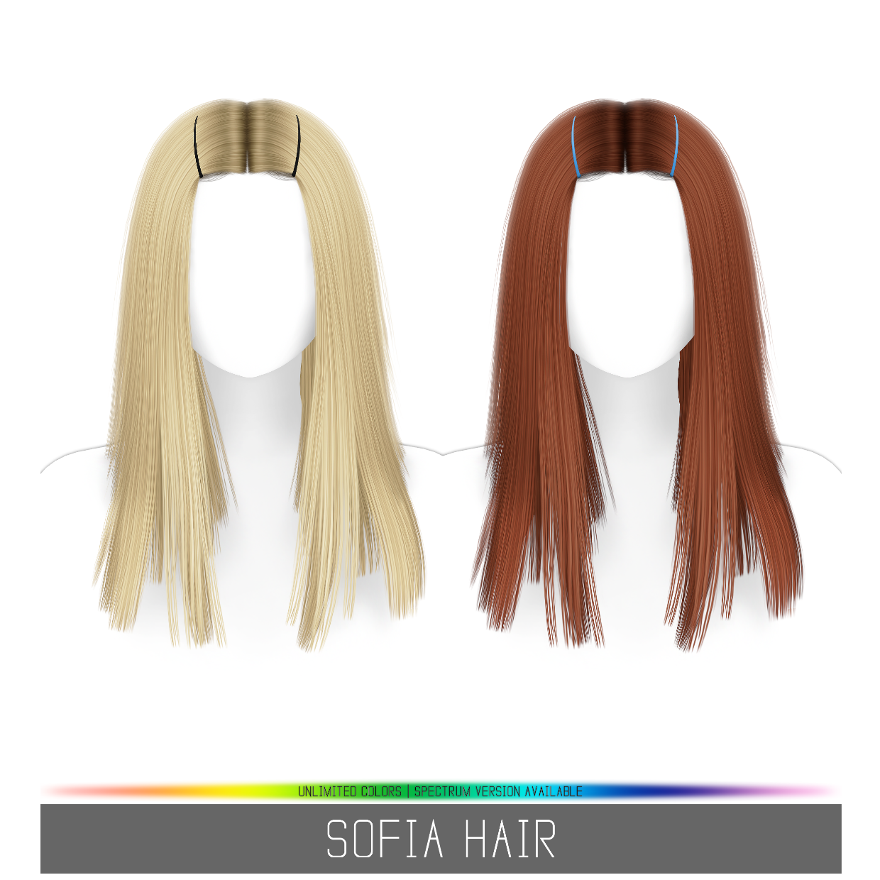 Les cheveux de Sofia de Simpliciaty