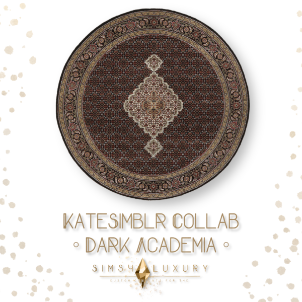 Dark Academia - Tapis ronds