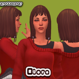 elora, une coiffure assortie à maxis