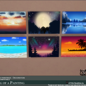 Peinture d'une peinture