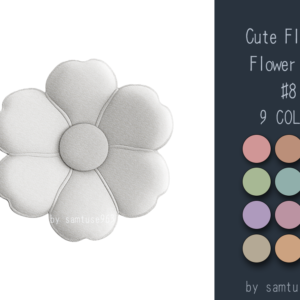 Tapis à fleurs mignonnes #8