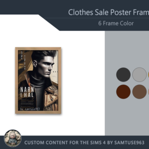 Clothes Sale Poster Frame #4-Samtuse963