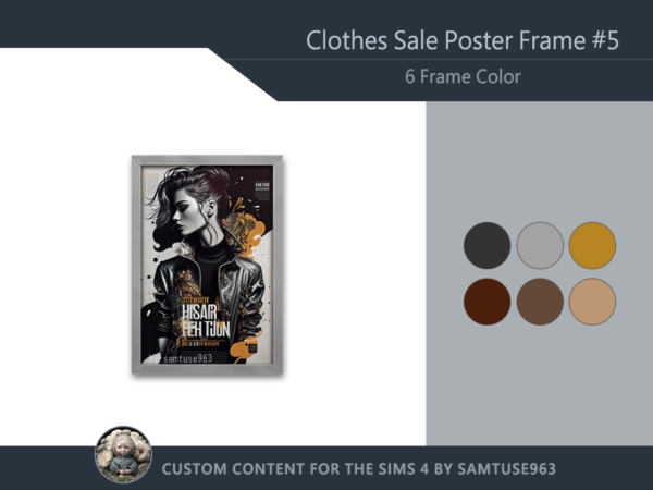 Clothes Sale Poster Frame #5-Samtuse963