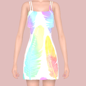 Robe à volants