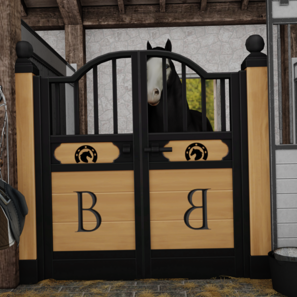 Alphabet Stable Stall Doors