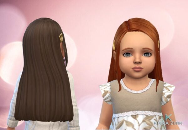 Coiffure de Delia pour les tout-petits + Clips