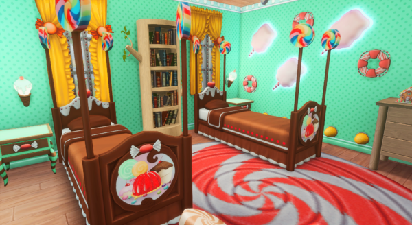 Chambre d'enfant de conte de fées - Hansel & Gretel