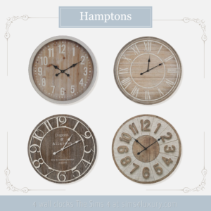 Les Hamptons - Horloges