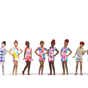 Kwools Mini robes Boho pour filles