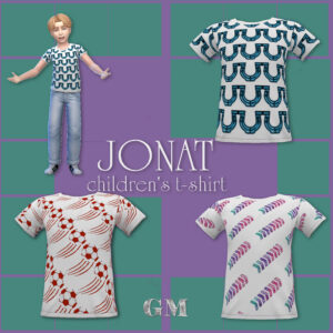 T-shirt pour enfants Jonat