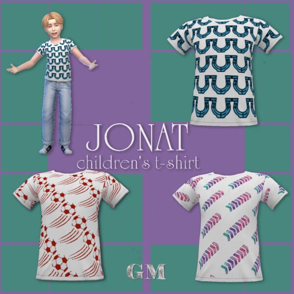 Camiseta infantil Jonat