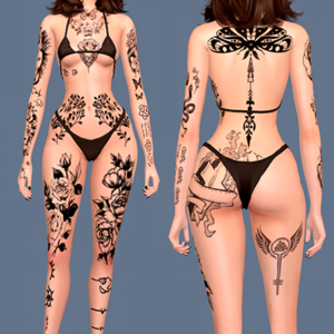 Tatouage Reine des Ténèbres
