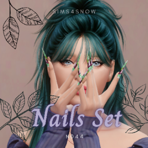 Set d'ongles N044